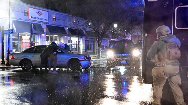 Biden motorcade