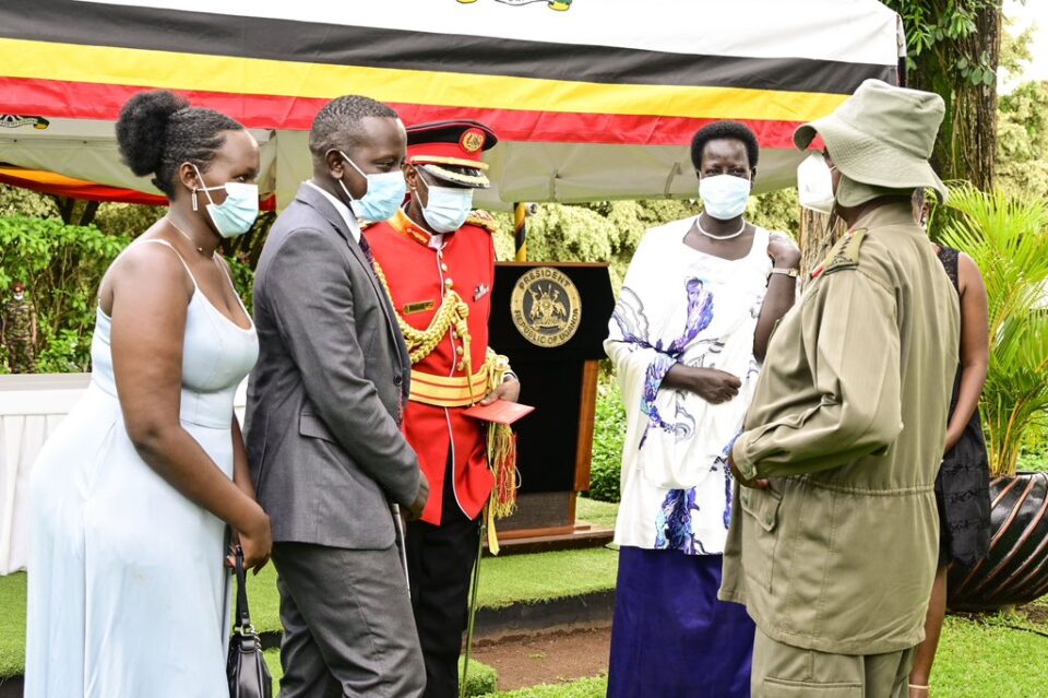 List & Pictorial: Gen Museveni Retires 5 Top UPDF Officers - SWIFT ...