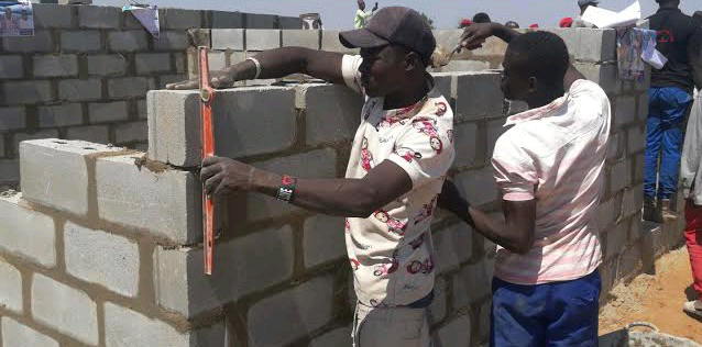 NIGERIAN BRICKLAYERS Credit Daily Post Nigeria