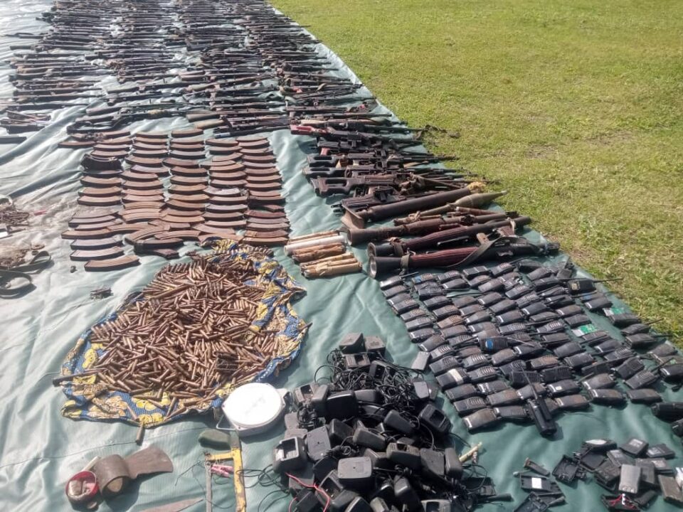 Recovered weapons and guns from ADFhatsApp Image 2023 08 17 at 9.31.13 AM