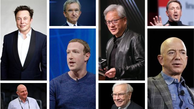 Top 10 Forbes Billionaires as of January 2025 1 1