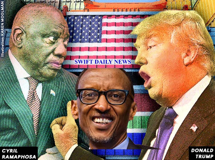 KAGAME TRUMP RAMAPHOSA