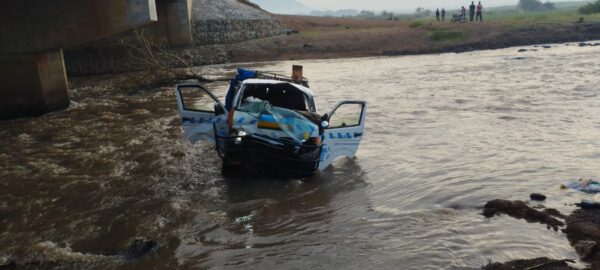 Busia Horror: Speeding Driver Slams Pedestrian, Plunges Into River Malaba—Multiple Dead