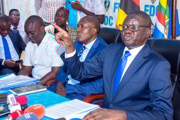 Deal Or Defeat? FDC's Amuriat Steps Down, Backs Nandala Mafabi To Battle Museveni In 2026