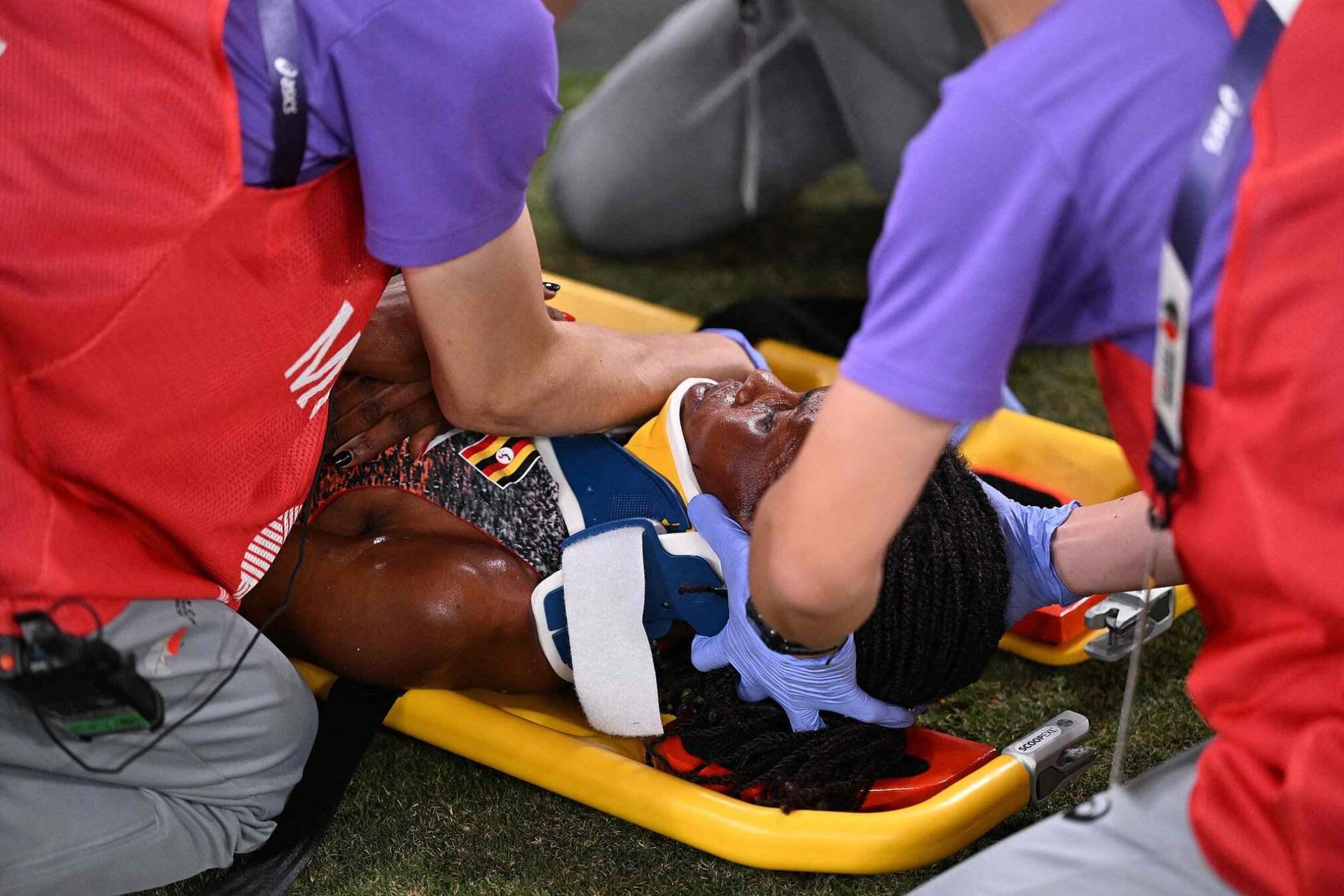 Uganda’s Olympic Star Chemutai Rushed To Hospital After ‘Horrific’ Fall At World Athletics Championships Uganda's Olympic Star Chemutai Rushed To Hospital After ‘Horrific’ Fall At World Athletics Championships