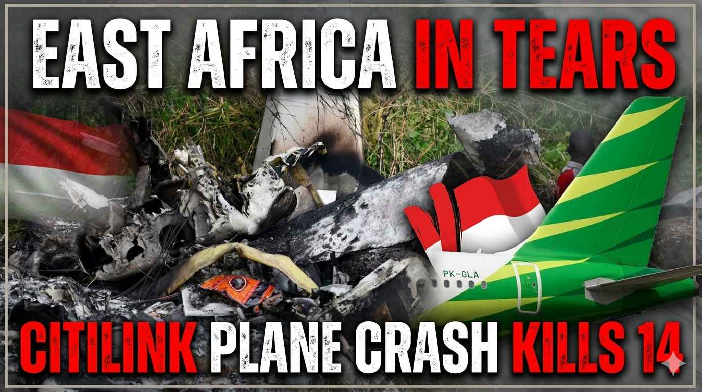 E.Africa Tragedy! 14 People Die On Spot As Passenger Plane Crashes!