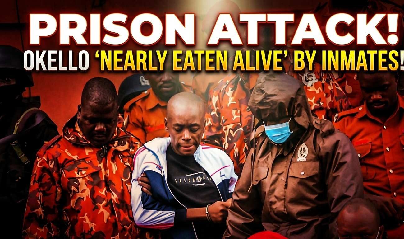 VIDEO: Okello 'Nearly Eaten Alive' By Fellow Prisoners, Security Swiftly Transfers Him To Separate Cell