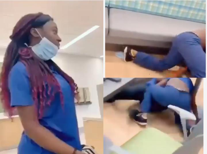 VIDEO: Two Nurses Fight Over Boyfriend, Strip Each Other Naked Inside Hospital Premises