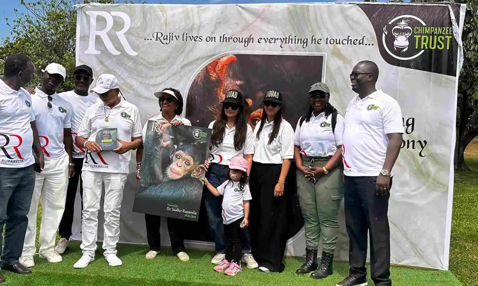 Newborn Chimpanzee At Ngamba Island Named ‘RR’ In Tribute To Rajiv Ruparelia