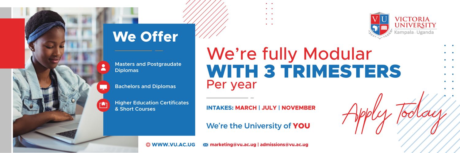 Victoria University Kampala - Apply Today